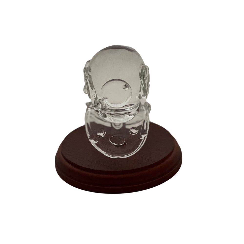 Siebe Gorman Helmet (Glass) Paperweight (GM-03)